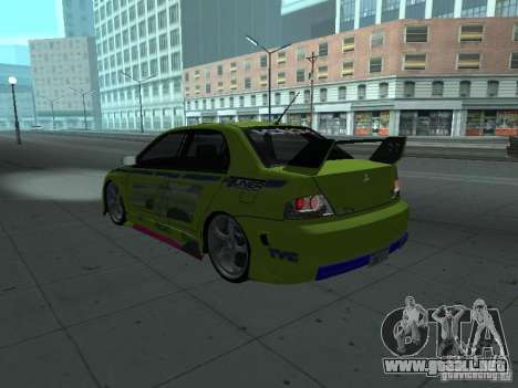 Mitsubishi Lancer Evolution 8 para GTA San Andreas