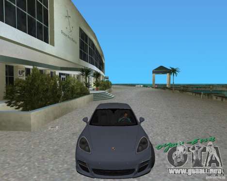 Porsche Panamera para GTA Vice City