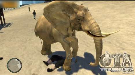 Elefante para GTA 4