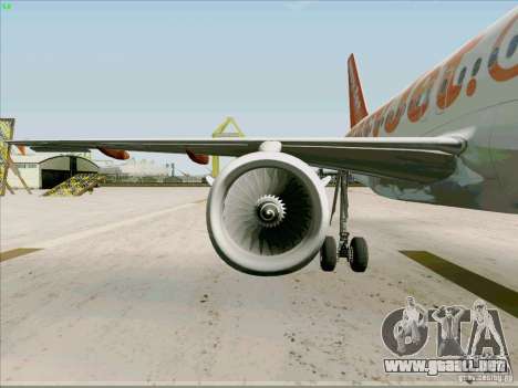 Airbus A319 Easyjet para GTA San Andreas