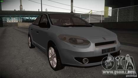 Renault Fluence para GTA San Andreas