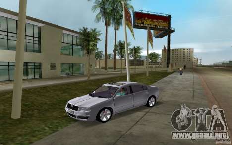 Skoda Superb 2.2 v.4 final para GTA Vice City