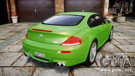 BMW M6 2010 v1.0 para GTA 4