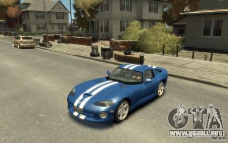 Dodge Viper GTS para GTA 4