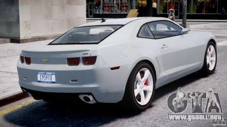 Chevrolet Camaro SS 2009 v2.0 para GTA 4