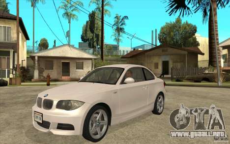 BMW 135i Coupe para GTA San Andreas