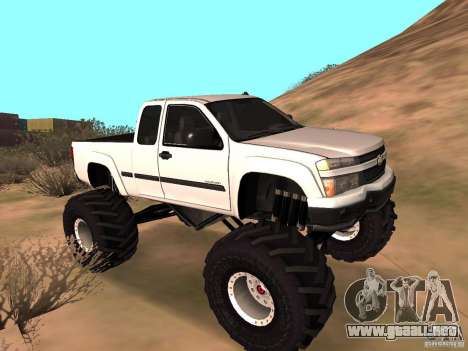Chevrolet Colorado Monster para GTA San Andreas