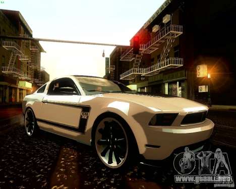 Ford Mustang Boss 302 2011 para GTA San Andreas