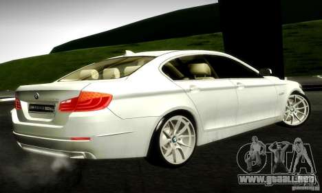 BMW 550i F10 para GTA San Andreas