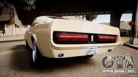 Shelby Mustang GT500 Eleanor v.1.0 Non-EPM para GTA 4