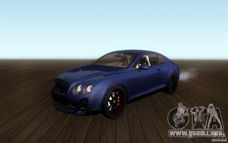 Bentley Continental SS para GTA San Andreas
