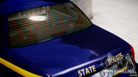 Ford Crown Victoria New York State Patrol [ELS] para GTA 4