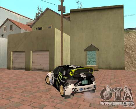 Subaru Impreza Ken Block para GTA San Andreas