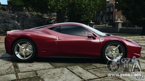 Ferrari 458 Italia 2010 v2.0 para GTA 4