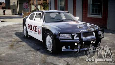 Dodge Charger SRT8 Police Cruiser para GTA 4