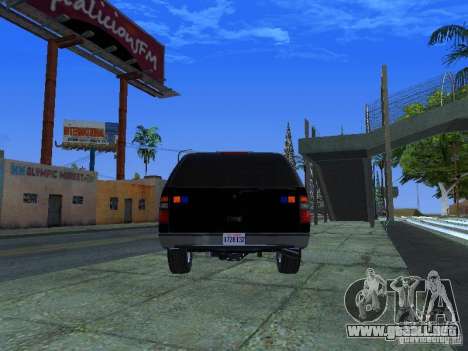 Chevrolet Suburban Los Angeles Police para GTA San Andreas