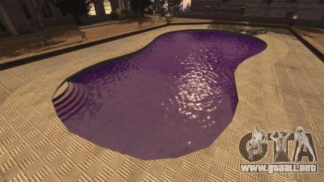 El color púrpura del agua para GTA 4