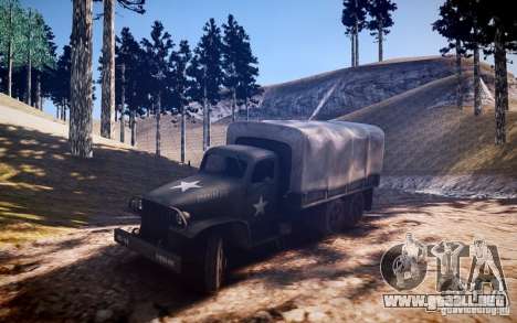 Millitary camión de Mafia II para GTA 4