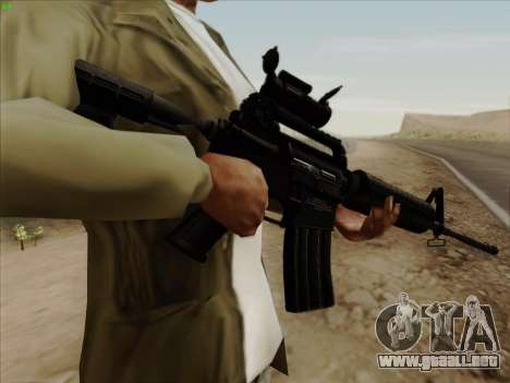 Colt Commando Aimpoint para GTA San Andreas