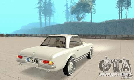 Mercedes-Benz 280SL (brillante) para GTA San Andreas