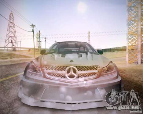 Mercedes-Benz C63 AMG Black Series para GTA San Andreas