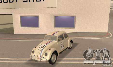 Volkswagen Beetle 1963 para GTA San Andreas