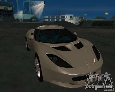 Lotus Evora para GTA San Andreas