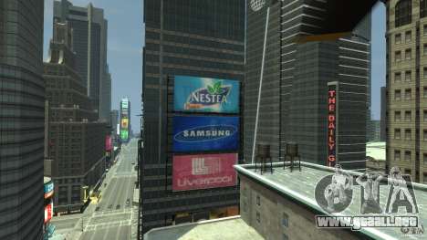 Real Time Square mod para GTA 4