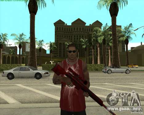 Blood Weapons Pack para GTA San Andreas