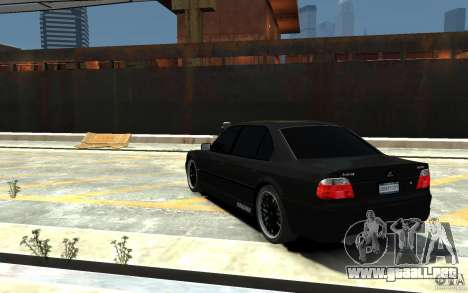 BMW 750i E38 HAMANN para GTA 4