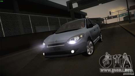 Renault Fluence para GTA San Andreas