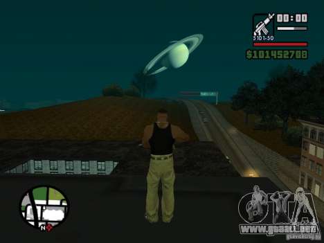Saturn Mod para GTA San Andreas