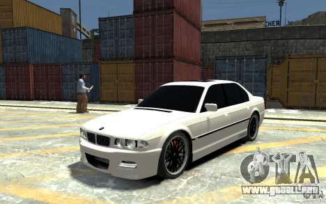 BMW 750i E38 HAMANN para GTA 4