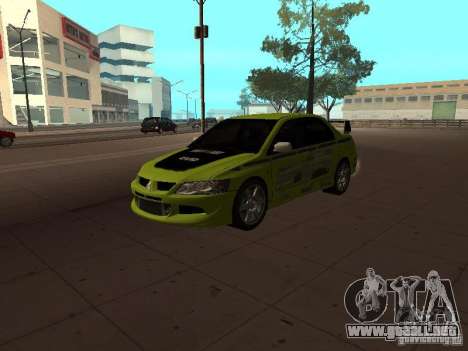 Mitsubishi Lancer Evolution 8 para GTA San Andreas