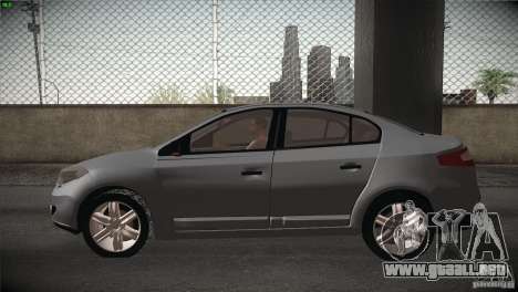 Renault Fluence para GTA San Andreas