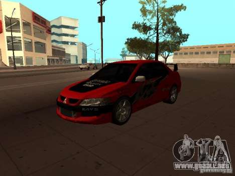 Mitsubishi Lancer Evolution 8 para GTA San Andreas