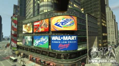 Real Time Square mod para GTA 4