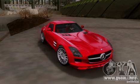 Mercedes-Benz SLS AMG V12 TT Black Revel para GTA San Andreas