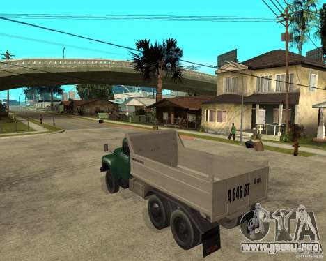 Camión ZIL 133 para GTA San Andreas