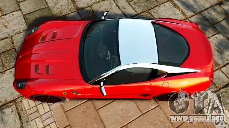 Ferrari 599 GTO 2011 para GTA 4