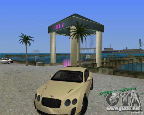Bentley Continental SS para GTA Vice City