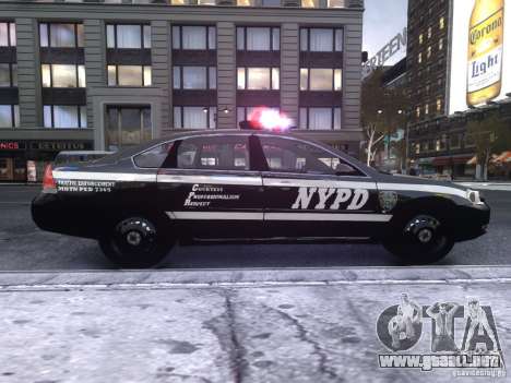 Chevrolet Impala 2006 NYPD Traffic para GTA 4