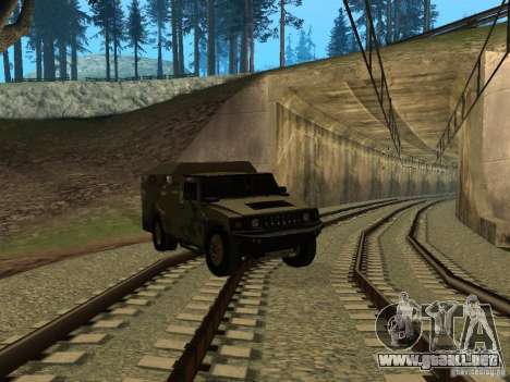 Hummer H2 Army para GTA San Andreas