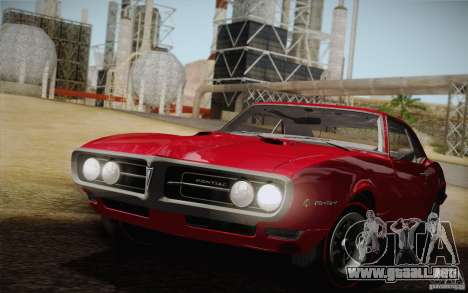 Pontiac Firebird 400 (2337) 1968 para GTA San Andreas