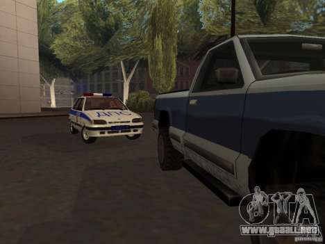 ВАЗ 2114 policía para GTA San Andreas