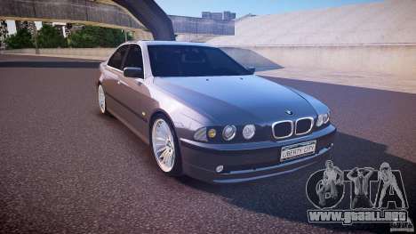 BMW 530I E39 stock white wheels para GTA 4