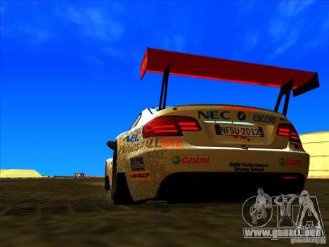 BMW M3 GT ALMS GT2 Series para GTA San Andreas