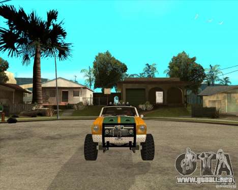 Ford Mustang Sandroadster para GTA San Andreas