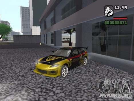 Mazda RX-8 Rockstar para GTA San Andreas