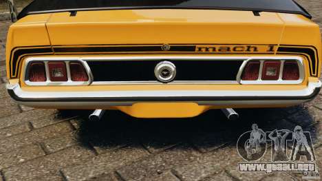 Ford Mustang Mach 1 1973 para GTA 4